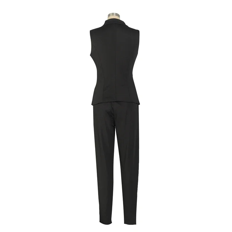 AMEHE Women’s 2-Piece Office Matching Suit Set