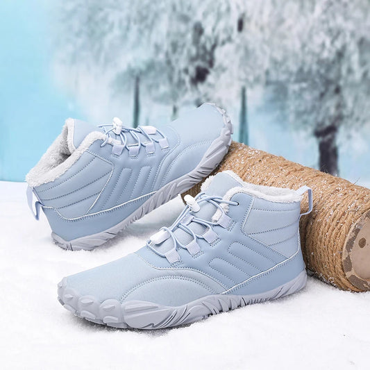 Winter Barefoot Shoes – Waterproof Non-Slip Outdoor Sneakers for Men & Women
