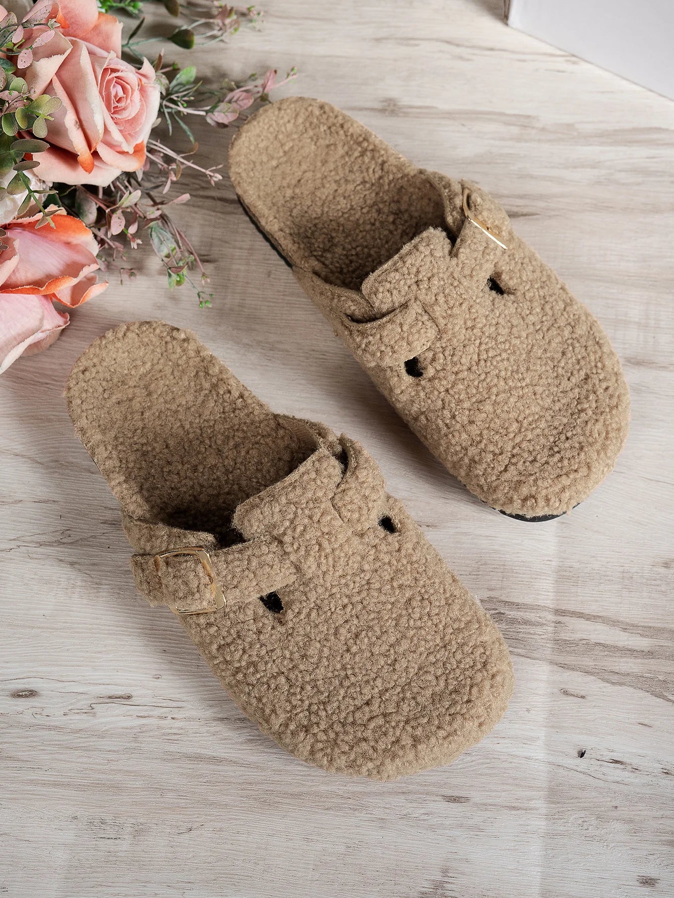 Ladies’ Trendy Brown Shoes – Indoor & Outdoor Comfort