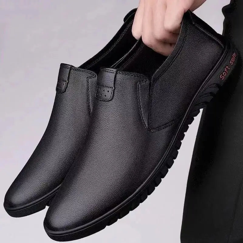 Men’s Classic Leather Dress Shoes – Office & Party Style