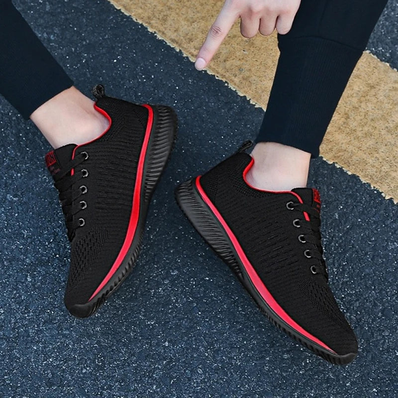 Men’s Breathable Running Shoes – Lightweight Non-Slip Athletic Sneakers for Walking, Gym, Training & Casual Wear
