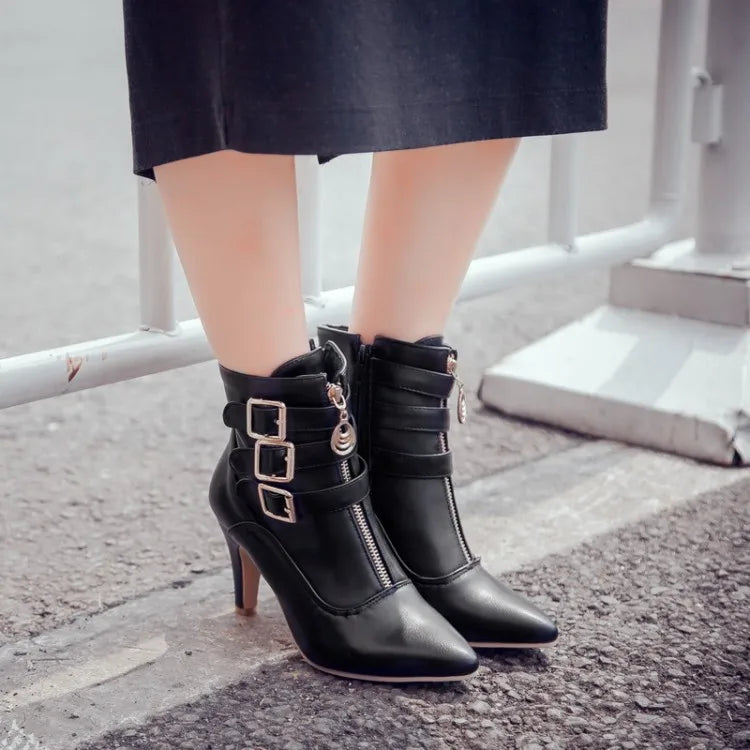 Elegant Women’s High Heel Boots – Big Size Available