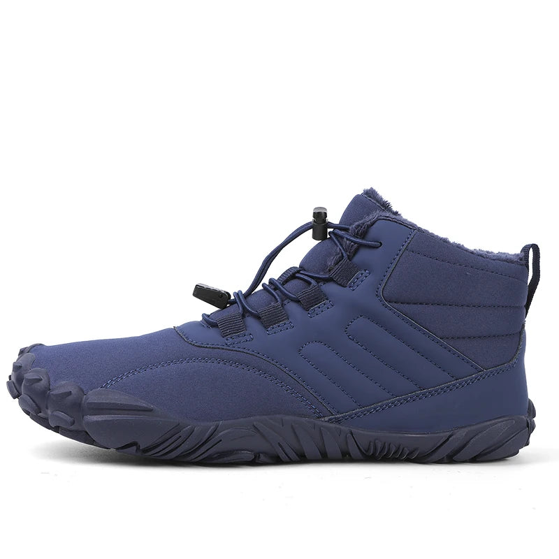 Winter Barefoot Shoes – Waterproof Non-Slip Outdoor Sneakers for Men & Women