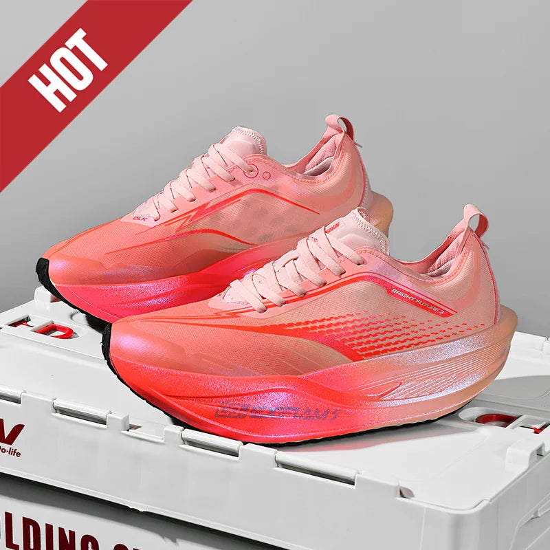 Carbon Plate Running Shoes – Lightweight Marathon Sneakers for Men & Women, Breathable Anti-Slip Athletic Sports Shoes