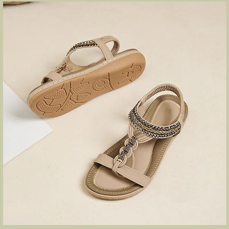 Women’s Soft Sole Sandals – Breathable, Anti-Slip Flats