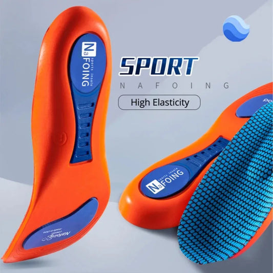 Sport Orthopedic Insoles – EVA Shock-Absorbing Shoe Inserts for Running, Basketball & Walking