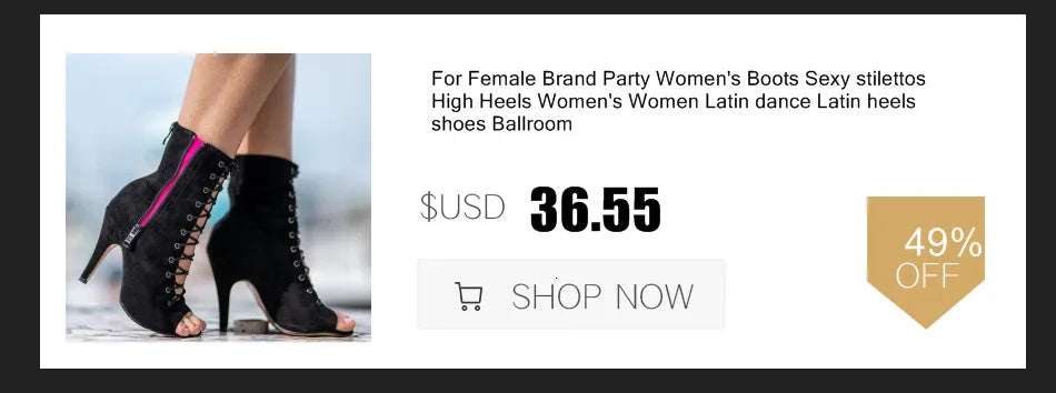 Ladies’ Latin Dance Heels – High Stiletto Party Shoes