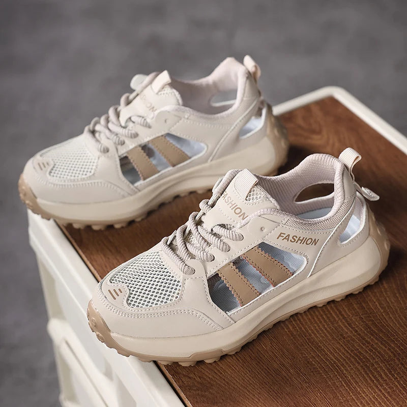 Women’s Summer Sports Shoes – Anti-Slip Comfortable Running Sneakers for Walking, Daily & Casual Wear