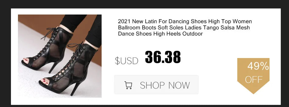 Ladies’ Latin Dance Heels – High Stiletto Party Shoes