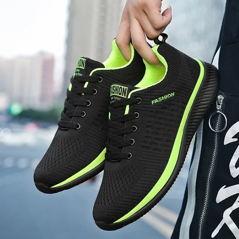 Men’s Breathable Running Shoes – Lightweight Non-Slip Athletic Sneakers for Walking, Gym, Training & Casual Wear