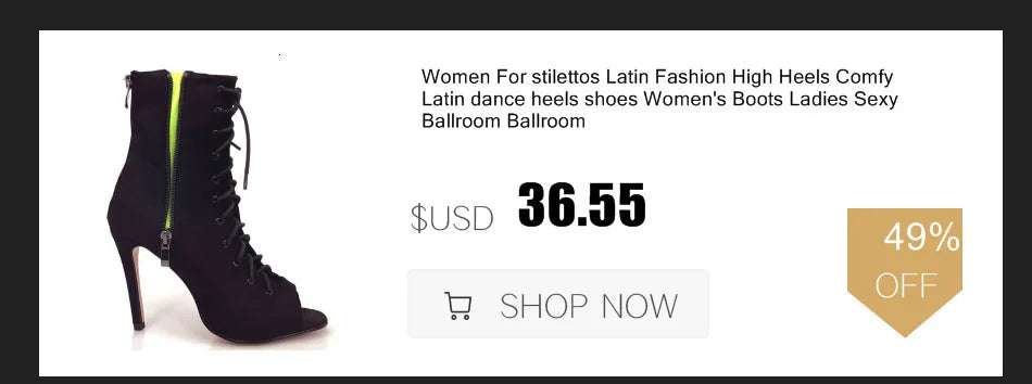 Ladies’ Latin Dance Heels – High Stiletto Party Shoes