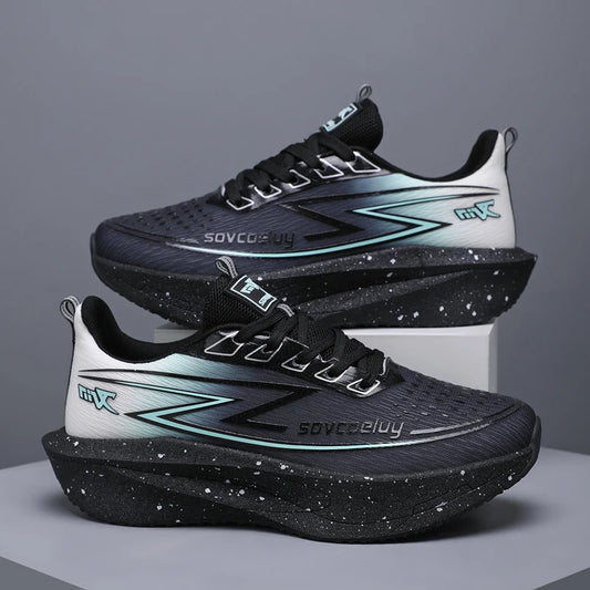Lightweight Carbon Plate Running Shoes – Men’s & Women’s Athletic Sneakers for Marathon, Walking & Training