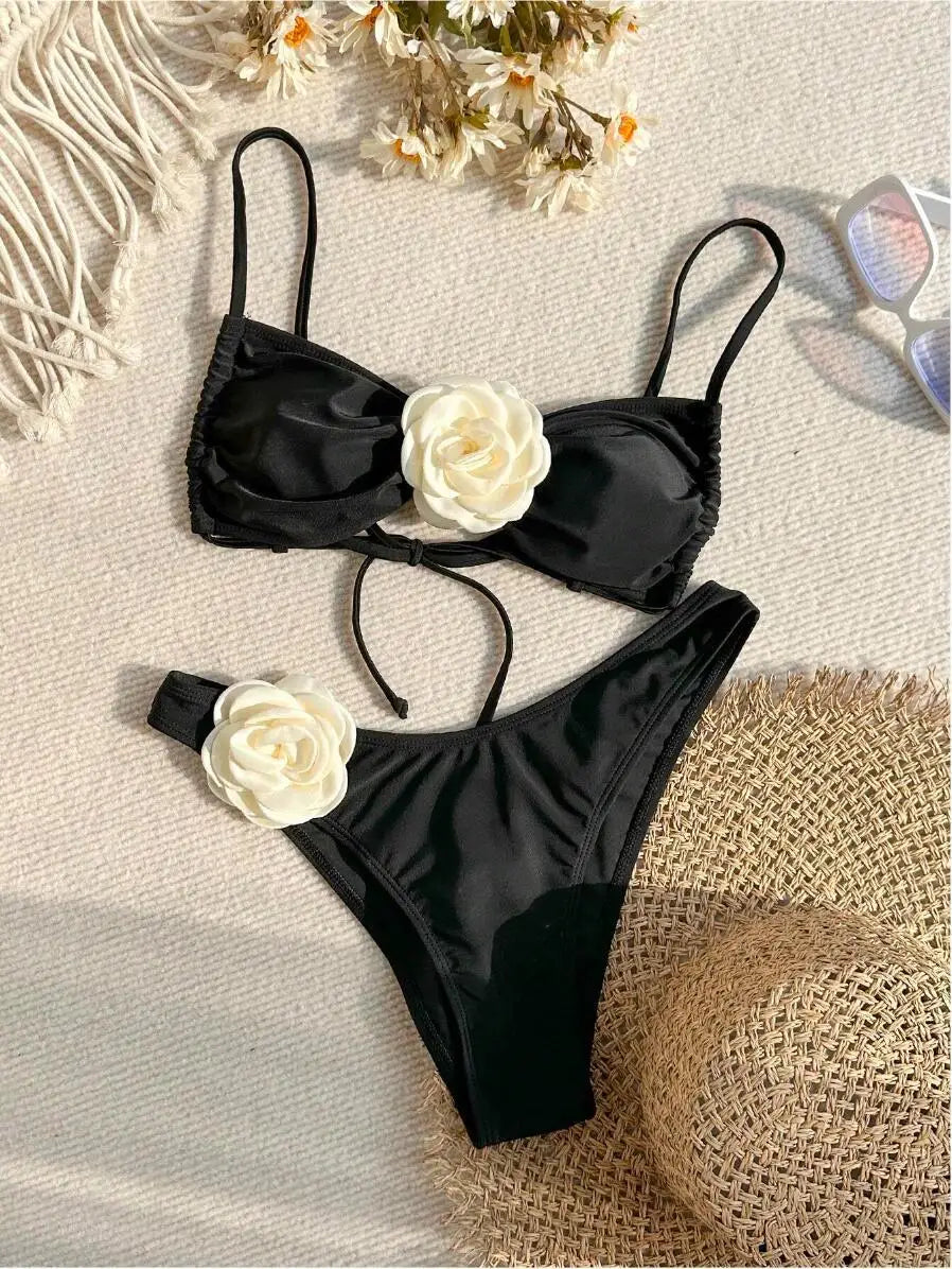 AMEHE Women's Brazilian Two-Piece Bikini Swimsuit