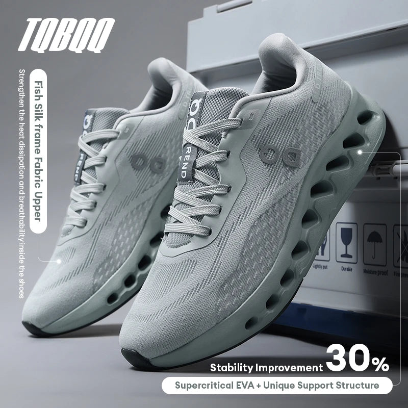 Lightweight Running Shoes – Men’s Breathable Non-Slip Cushioned Sneakers for Jogging, Gym & Fitness Training