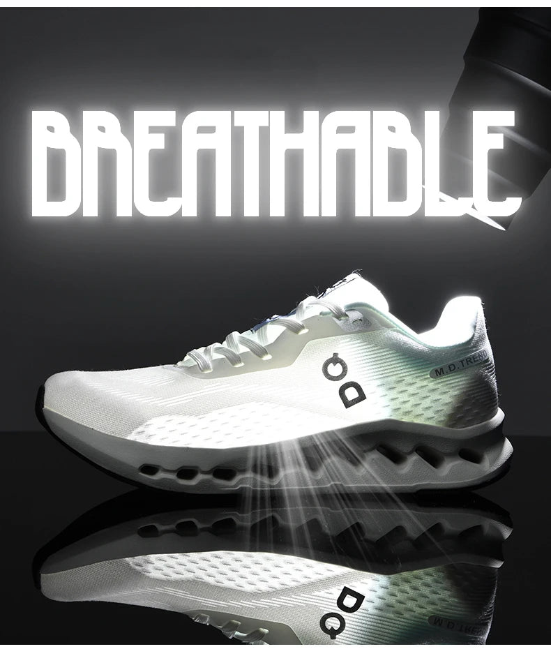 Lightweight Running Shoes – Men’s Breathable Non-Slip Cushioned Sneakers for Jogging, Gym & Fitness Training