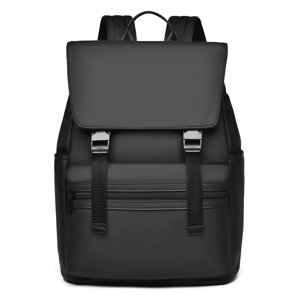 Men's Black Fashion Backpack – Spacious & Durable for Business & Travel