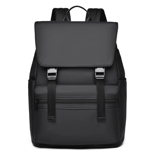 Men's Black Fashion Backpack – Spacious & Durable for Business & Travel