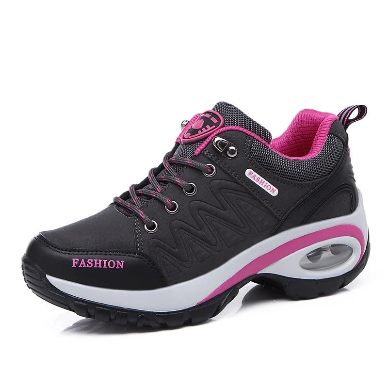 Ladies’ Chunky Wedge Sneakers – Designer Casual Sports Shoes