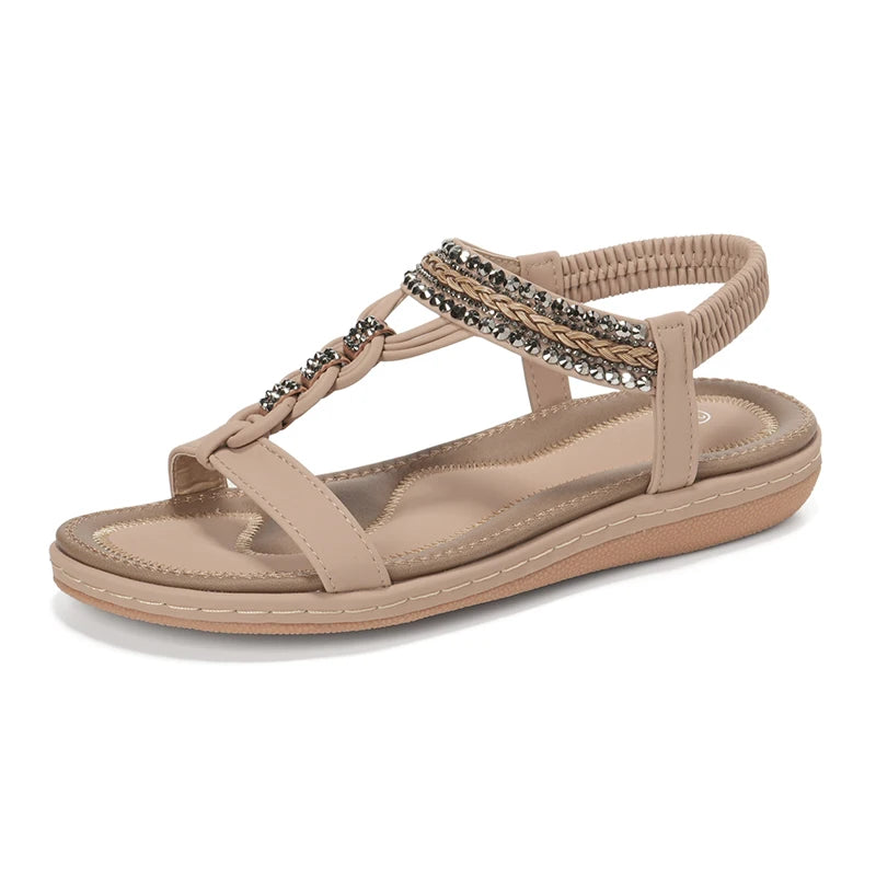 Women’s Soft Sole Sandals – Breathable, Anti-Slip Flats