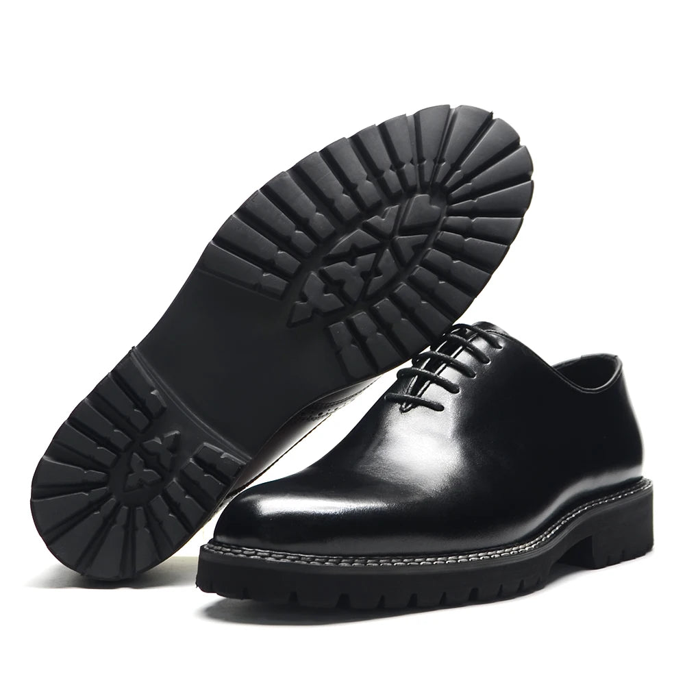 Elegant Men’s Leather Oxfords – Office & Social Shoes