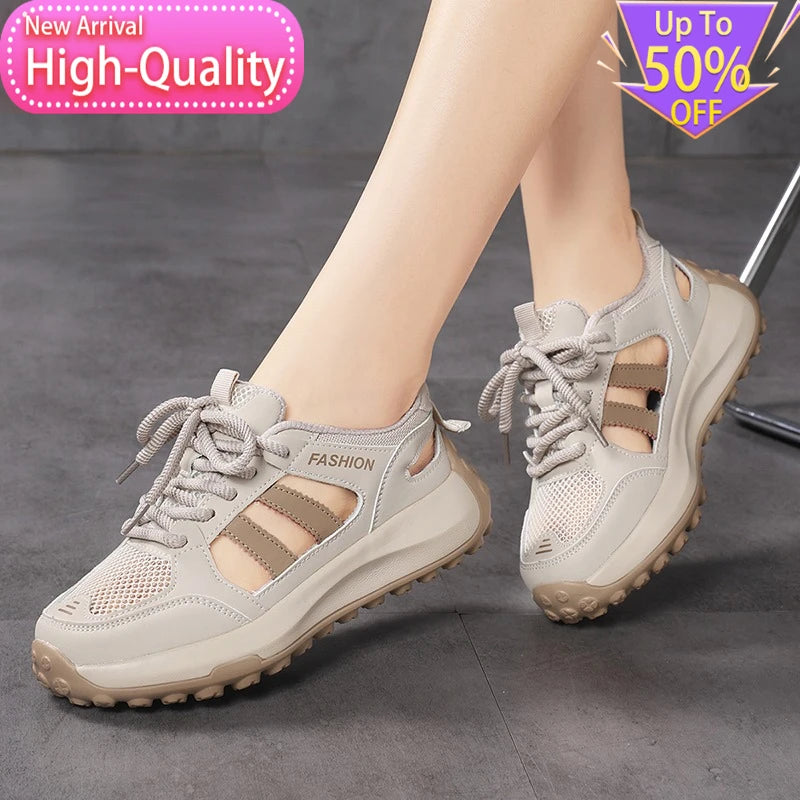Women’s Summer Sports Shoes – Anti-Slip Comfortable Running Sneakers for Walking, Daily & Casual Wear