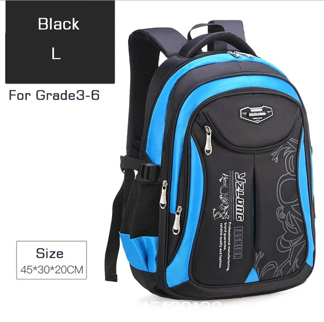 Boys School Backpack – Durable & Spacious for Kids & Teens