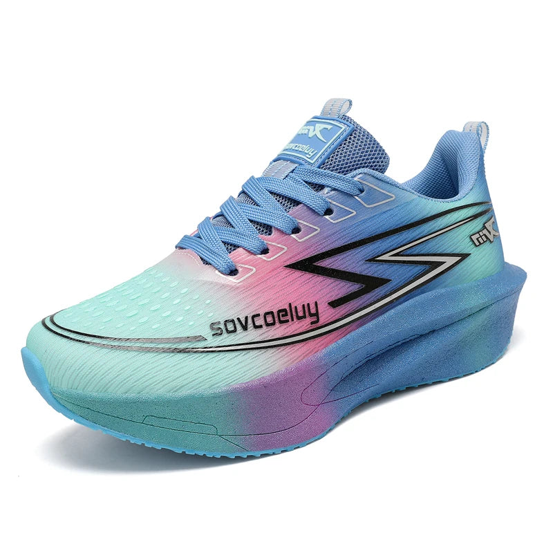 Lightweight Carbon Plate Running Shoes – Men’s & Women’s Athletic Sneakers for Marathon, Walking & Training
