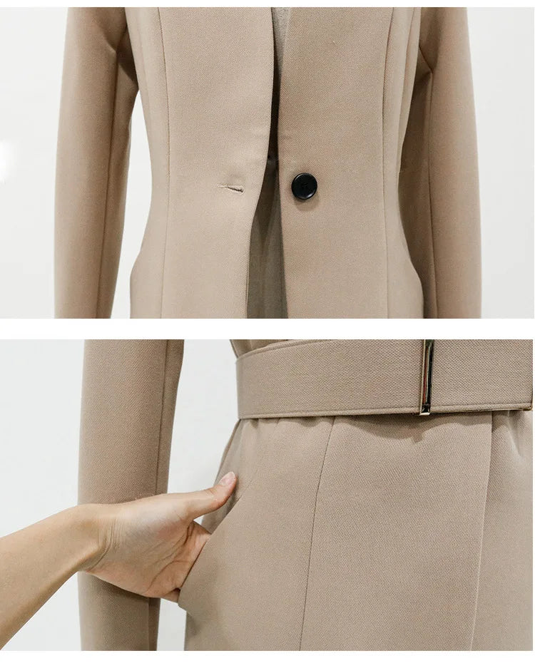 AMEHE Women’s Fashion 2-Piece Formal Suit Set