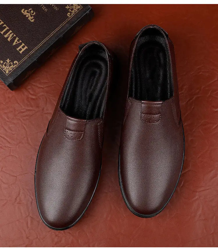 Men’s Classic Leather Dress Shoes – Office & Party Style