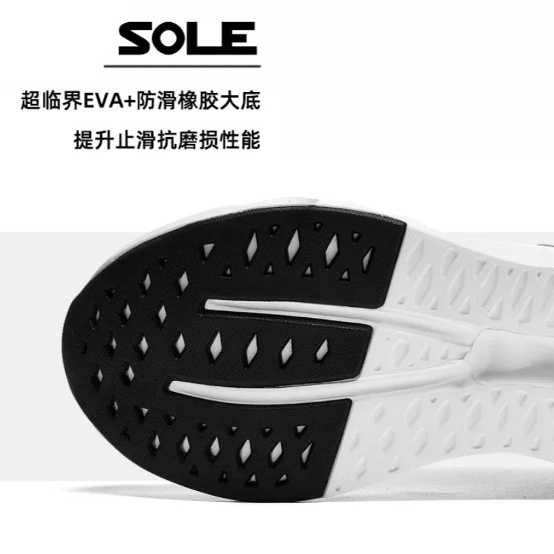 Fashion Cushioning Running Shoes – Lightweight Breathable Tennis & Sports Sneakers for Menual Walking Footwear