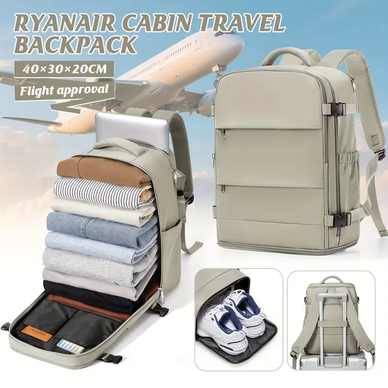 Waterproof Business & Travel Laptop Backpack (40x20x25)