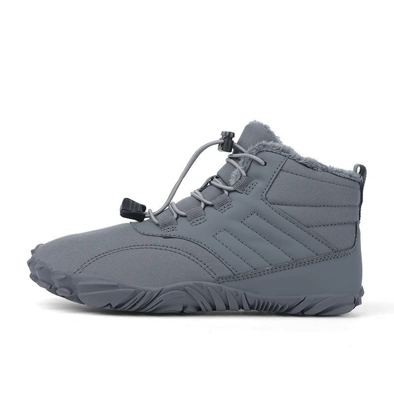 Winter Barefoot Shoes – Waterproof Non-Slip Outdoor Sneakers for Men & Women