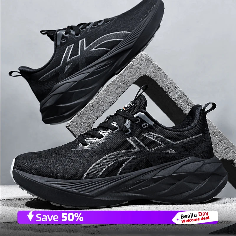Lightweight Breathable Running Shoes – Men's & Women's Marathon Training Sneakers, Non-Slip Athletic Sports Shoes