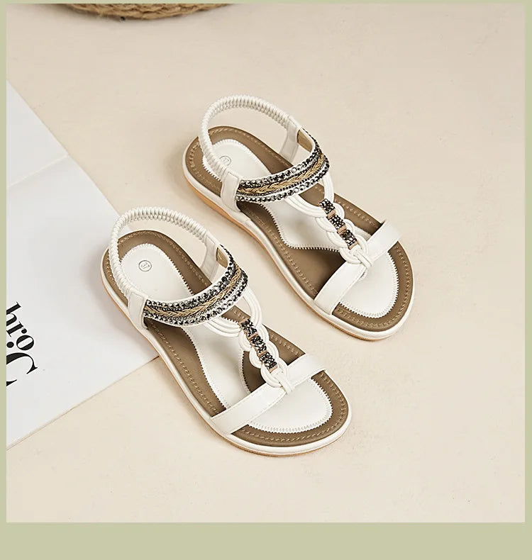 Women’s Soft Sole Sandals – Breathable, Anti-Slip Flats