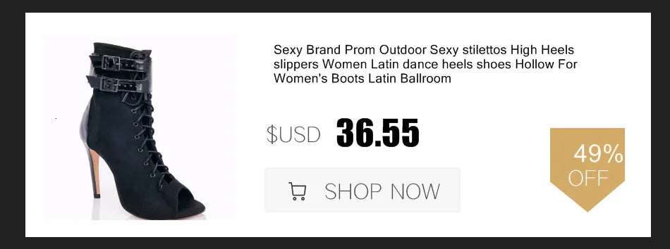 Ladies’ Latin Dance Heels – High Stiletto Party Shoes