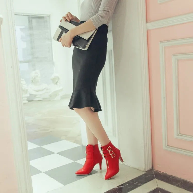 Elegant Women’s High Heel Boots – Big Size Available