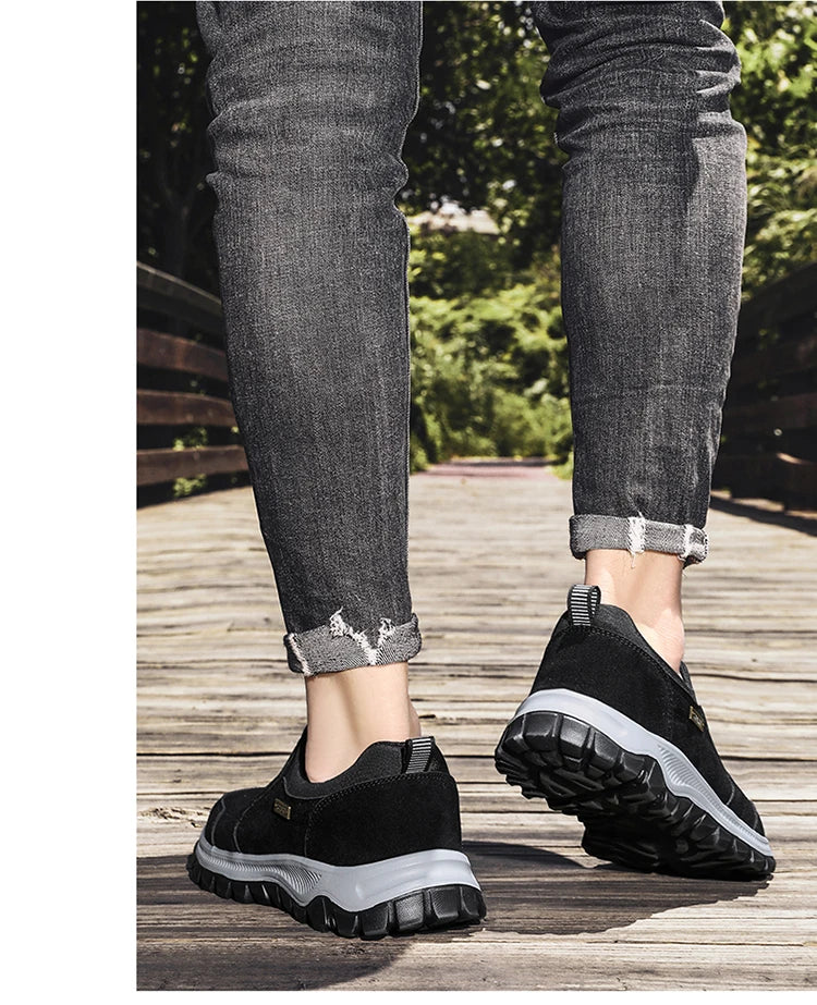 Men’s Lightweight Walking Shoes – Non-Slip Outdoor Hiking Sneakers for Comfort & Casual Wear