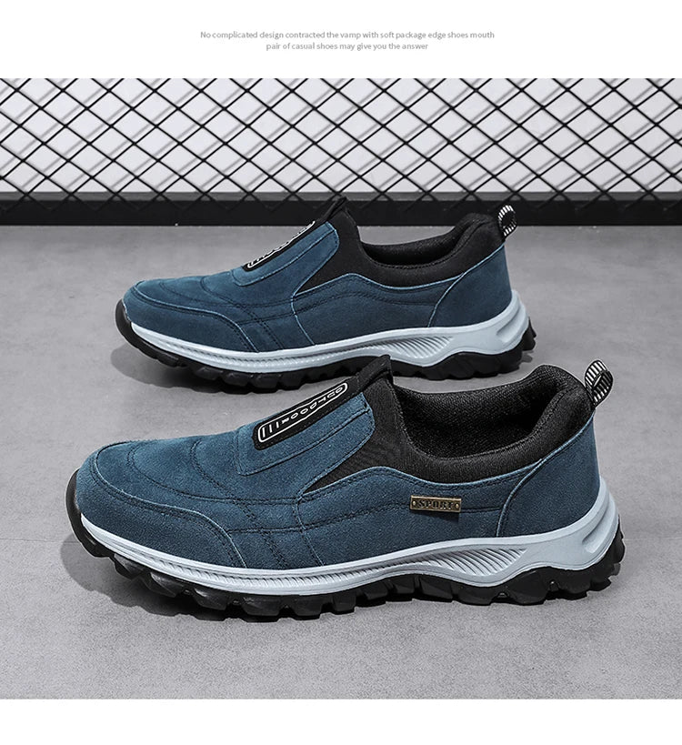 Men’s Lightweight Walking Shoes – Non-Slip Outdoor Hiking Sneakers for Comfort & Casual Wear
