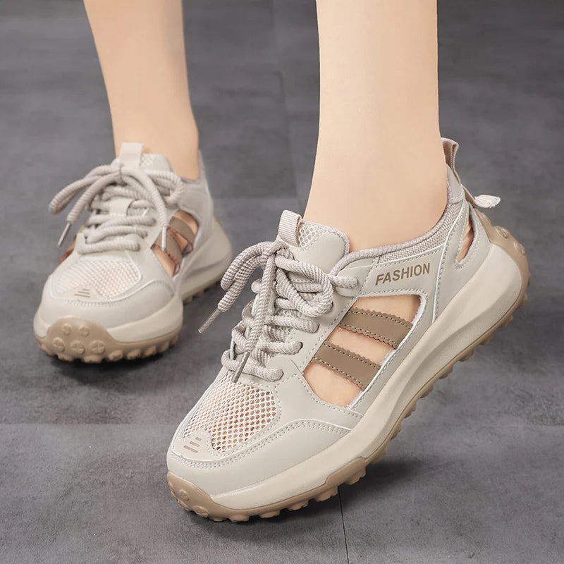 Women’s Summer Sports Shoes – Anti-Slip Comfortable Running Sneakers for Walking, Daily & Casual Wear