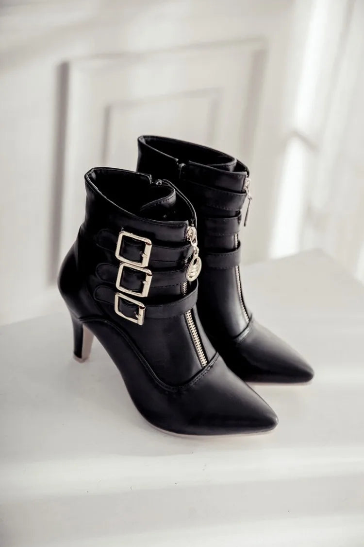Elegant Women’s High Heel Boots – Big Size Available