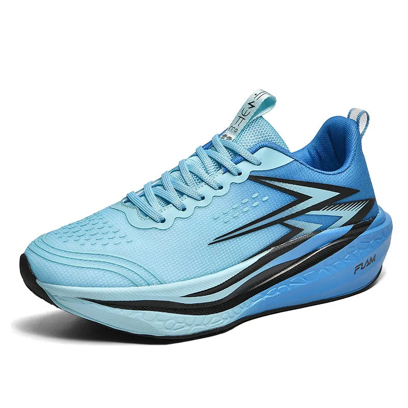 Carbon Plate Running Shoes – Marathon Athletic Sneakers for Men & Women, Lightweight Breathable Sports & Walking Shoes