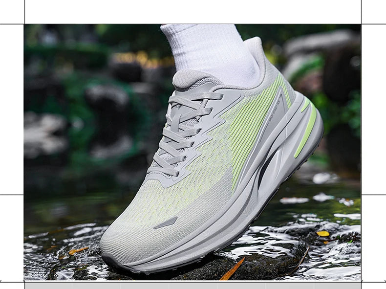 Carbon Plate Running Shoes – Lightweight Marathon Sneakers for Men & Women, Breathable Athletic Non-Slip Sports Shoes