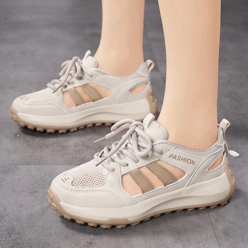 Women’s Summer Sports Shoes – Anti-Slip Comfortable Running Sneakers for Walking, Daily & Casual Wear