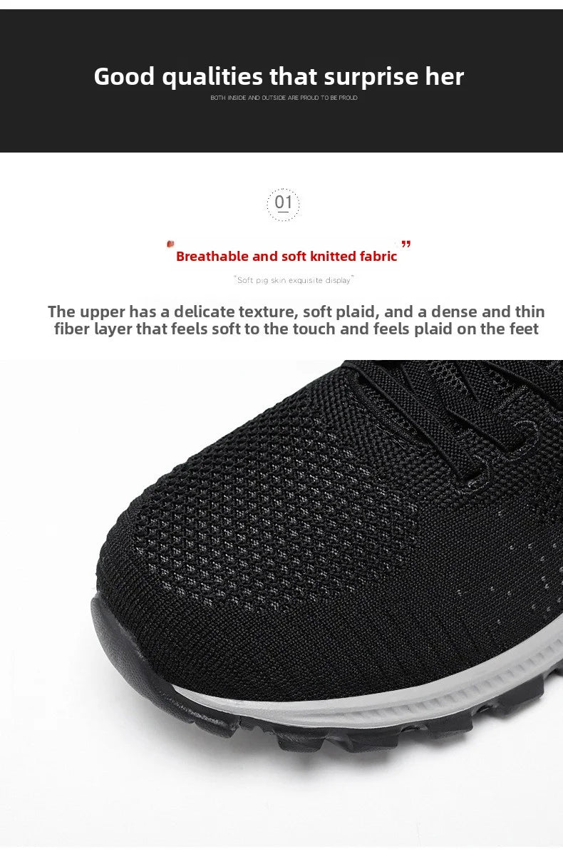 Women’s Platform Lace-Up Sneakers – Casual Running & Vulcanized Shoes