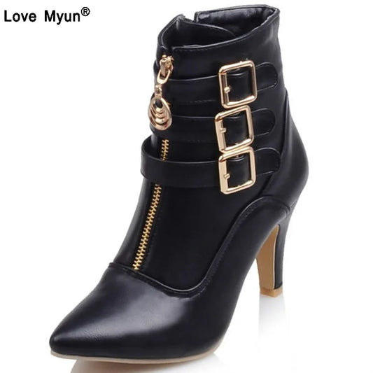 Elegant Women’s High Heel Boots – Big Size Available