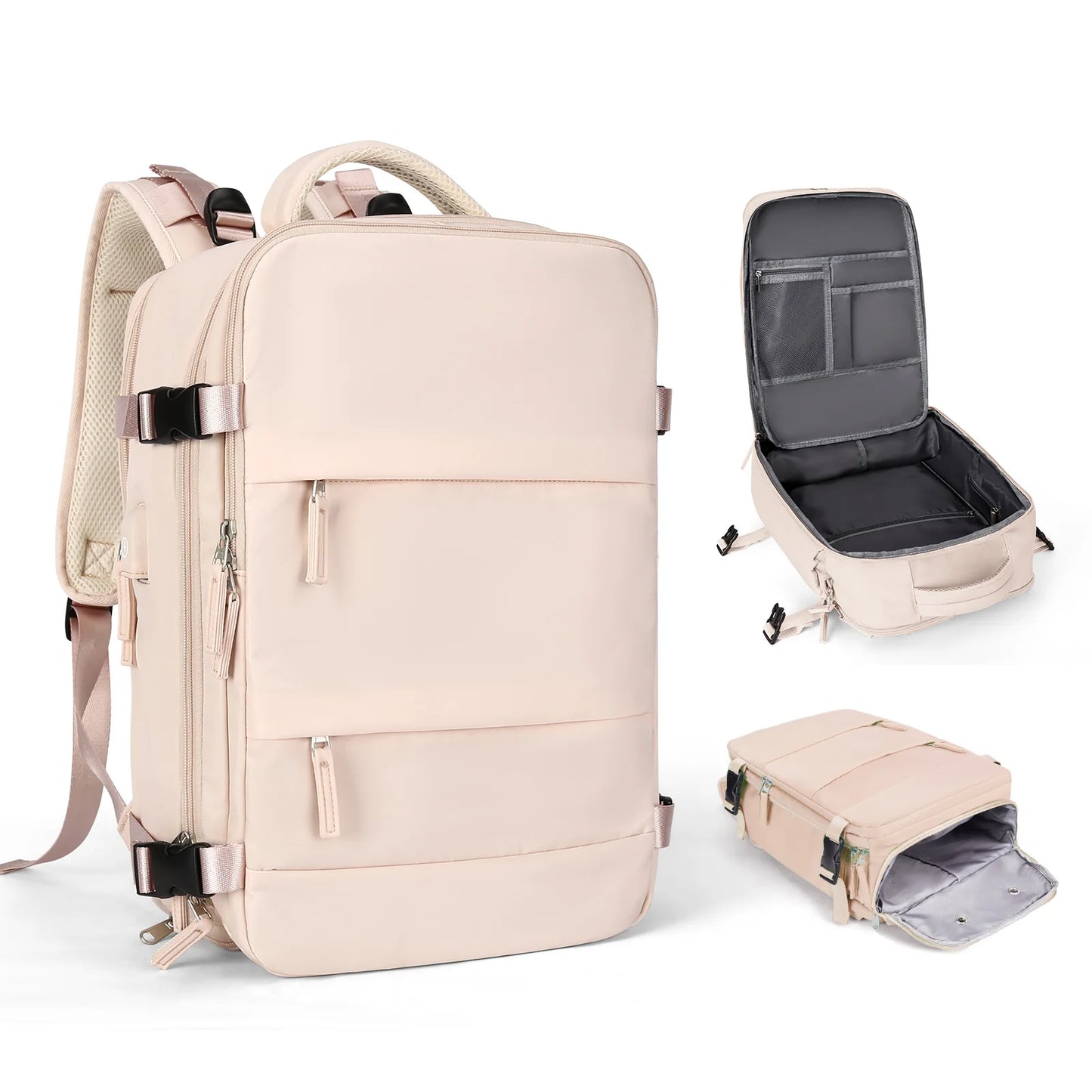 Women’s TSA-Approved Travel Laptop Backpack – Carry-On Weekender Bag