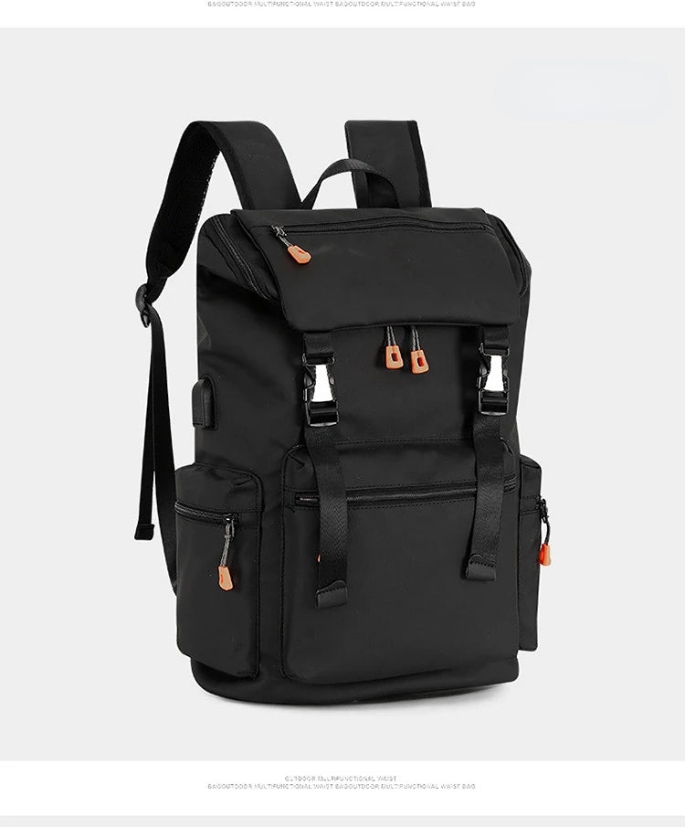 Men’s Travel & Business Backpack – Large Capacity Laptop Bag