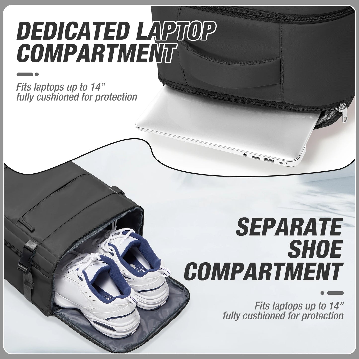 Waterproof Business & Travel Laptop Backpack (40x20x25)