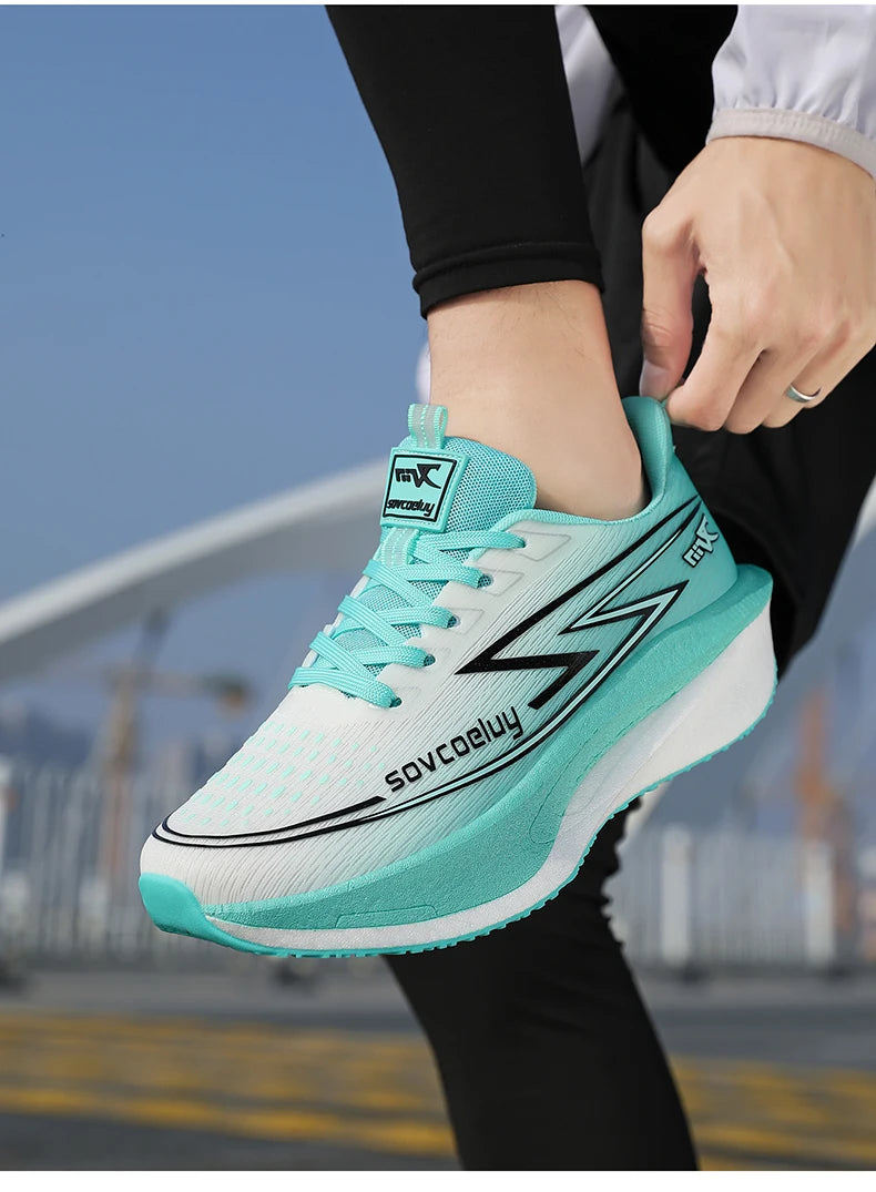 Lightweight Carbon Plate Running Shoes – Men’s & Women’s Athletic Sneakers for Marathon, Walking & Training