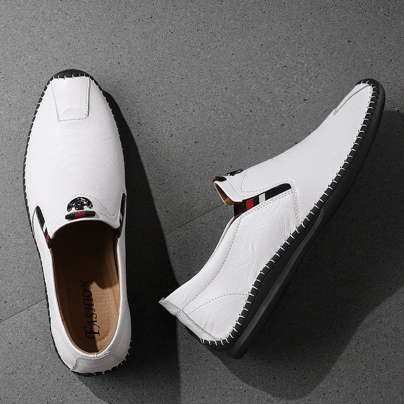 Men’s Daily Business Loafers – Comfortable Lazy Pedal Shoes